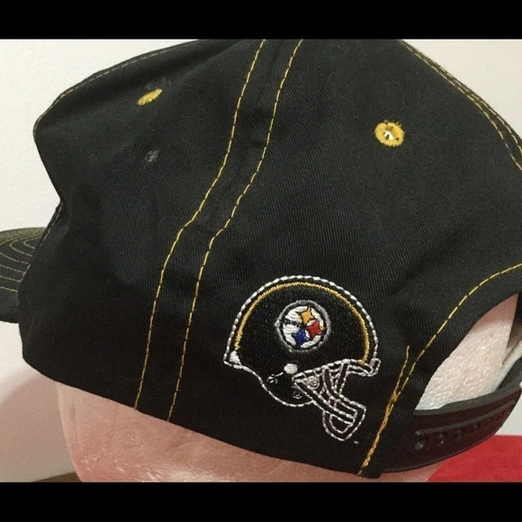 vintage Pittsburgh Steelers ANNCO Snapback Hat - Picture 6 of 8